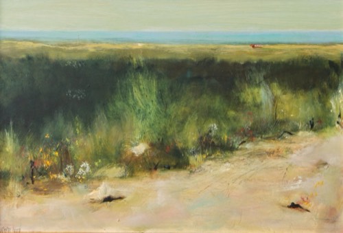 Ogni volta che torno, 2021 — Olio su tavola, 70×50 cm. Dipinto di Christian Nardi.